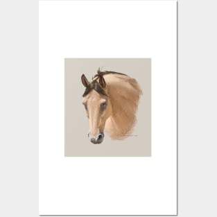 Buckskin Horse Posters and Art